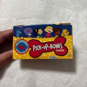 Pick-Up-Bones Game - Yellow and Red